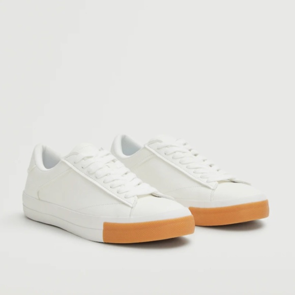 MANGO: Laces basic sneakers - Picture 4 of 6